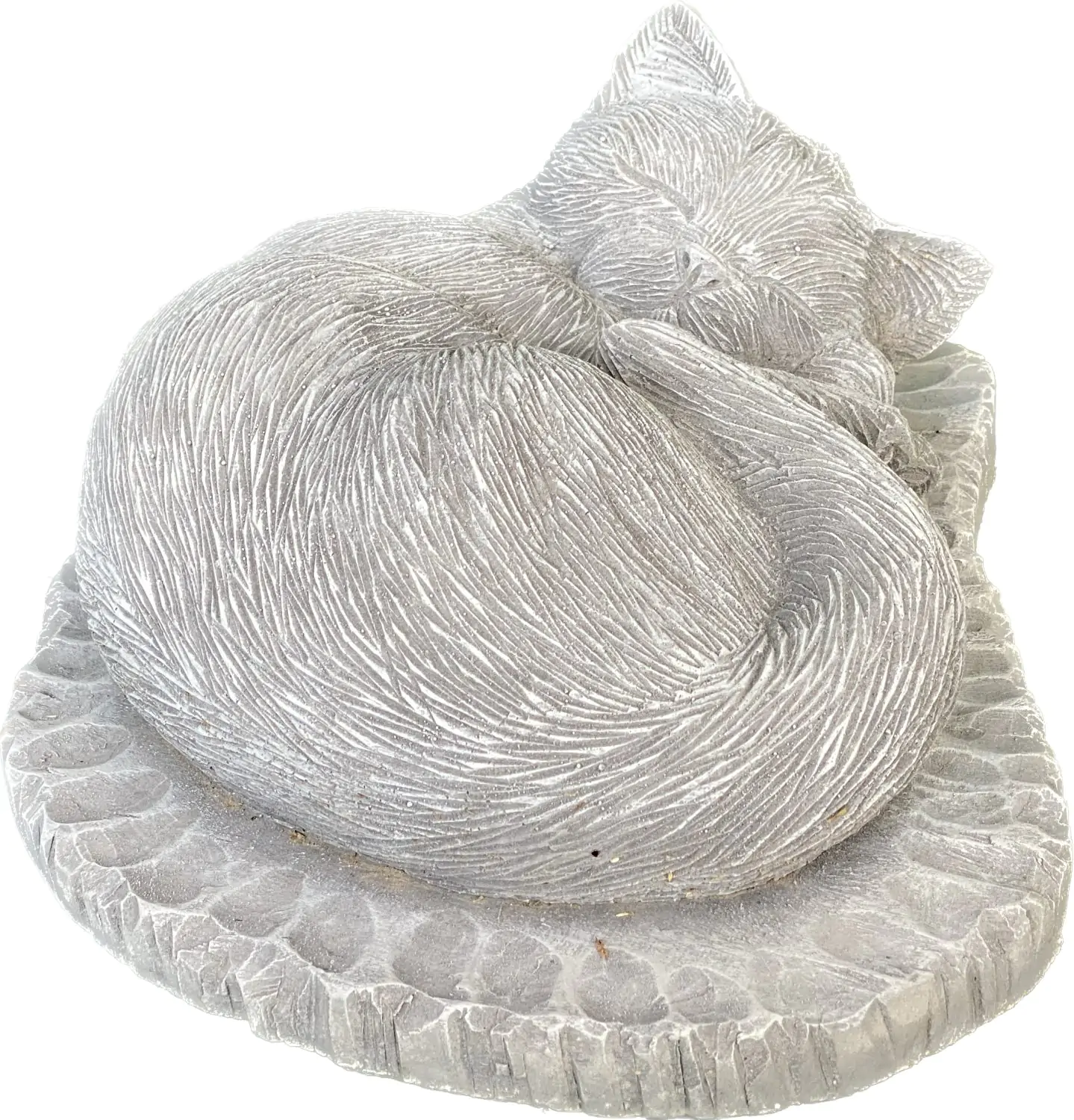  Product image 5 of the product “Lilith -Lying cat on a base, 33 cm L | cast stone ”